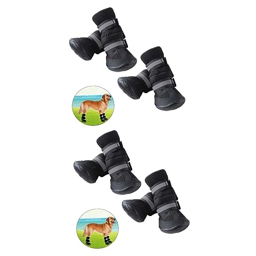 FOMIYES 2st Hundeschuhe Schuhe Für Haustierschuhe Für Hundestiefel Schneestiefel Mittlere Bis Große FOMIYES 2st Hundeschuhe Schuhe Für Haustierschuhe Für Hundestiefel Schneestiefel Mittlere Bis Große von FOMIYES
