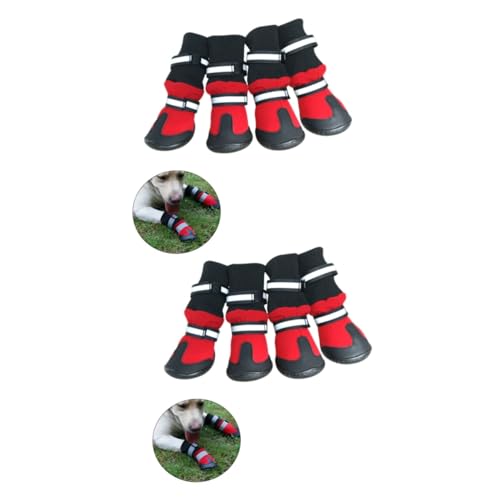FOMIYES 2st Hundeschuhe Mittlere Bis Große Hunde Wanderschuhe FOMIYES 2st Hundeschuhe Mittlere Bis Große Hunde Wanderschuhe von FOMIYES