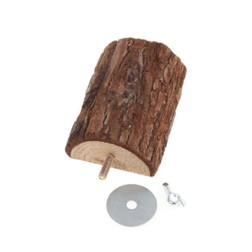 FOMIYES Kletterregal Für Haustiere Holzplattform Sprungbrett Für Hamster Papageien Vögel von FOMIYES