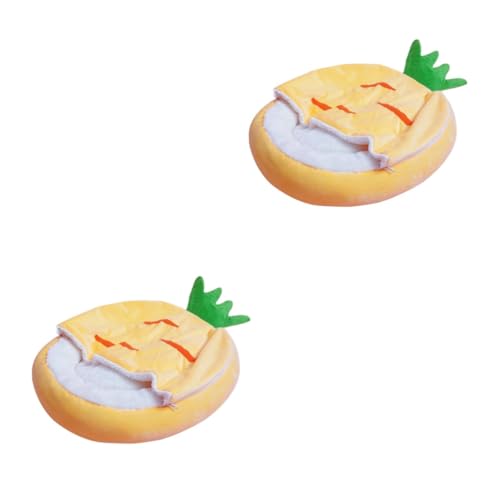 FOMIYES 2 Stücke Halb Geschlossene Katze Bett Pet Nest Schlafsack Warme Pet Nest Katze Bett Matte Katze Höhle Bett von FOMIYES