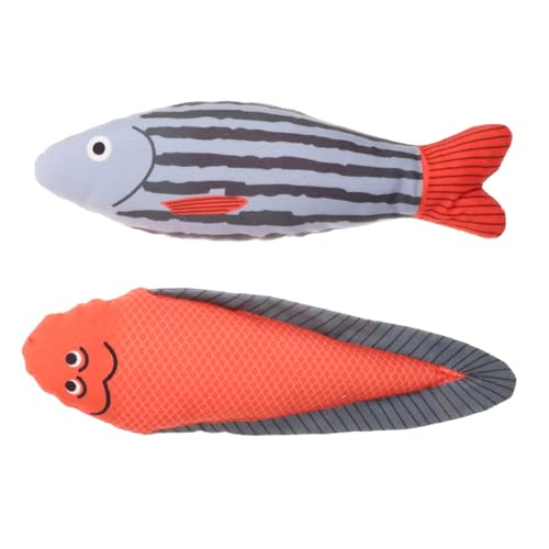 FOMIYES 2 Pcs Simulation Fisch Kätzchen Spielzeug Interaktive Auto Katze Spielzeug Für Katze Übung FOMIYES 2 Pcs Simulation Fisch Kätzchen Spielzeug Interaktive Auto Katze Spielzeug Für Katze Übung von FOMIYES