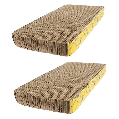 FOMIYES 2St kratzbaum für Katzen Lounge-Sofa Katzenkratzcouch Karton Schaber Spielzeug Möbelschutzplatte interessanter Kratzbaum für Kätzchen beissen Brett greifen Schleifplatte Wellpapier FOMIYES 2St kratzbaum für Katzen Lounge-Sofa Katzenkratzcouch Karton Schaber Spielzeug Möbelschutzplatte interessanter Kratzbaum für Kätzchen beissen Brett greifen Schleifplatte Wellpapier von FOMIYES