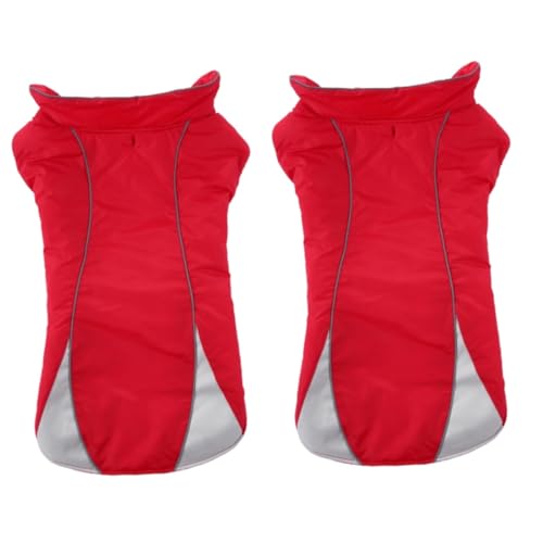FOMIYES 2St Hundejacke für kaltes Wetter Reflektorweste Hund Daunenmantel Regenmantel für Haustiere Warnweste Regenjacke Party-Hundetuch Haustierkleidung großer Hund Hundekleidung Poncho FOMIYES 2St Hundejacke für kaltes Wetter Reflektorweste Hund Daunenmantel Regenmantel für Haustiere Warnweste Regenjacke Party-Hundetuch Haustierkleidung großer Hund Hundekleidung Poncho von FOMIYES