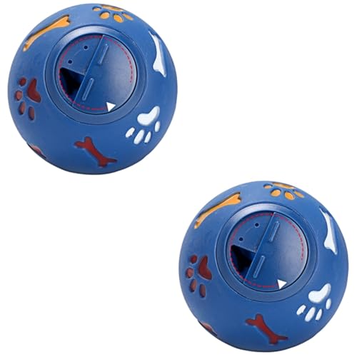 FOMIYES 2st Leckerli-Ball Für Tiernahrung Spenderkugel Behandeln Spielzeug Zur Abgabe Von Leckereien Für Hunde Spielzeug Für Hundefutterspender Puzzle-Spielzeug Für Hunde Knochen Haustier FOMIYES 2st Leckerli-Ball Für Tiernahrung Spenderkugel Behandeln Spielzeug Zur Abgabe Von Leckereien Für Hunde Spielzeug Für Hundefutterspender Puzzle-Spielzeug Für Hunde Knochen Haustier von FOMIYES