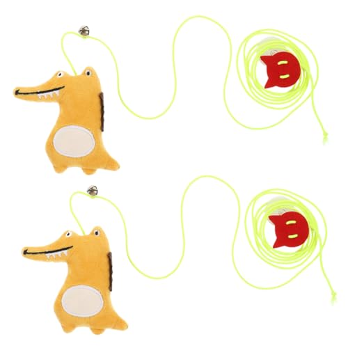 FOMIYES Hängendes Katzenspielzeug 2 Stück Einziehbares Kätzchen-Teaser Tragbares Katzenspielzeug Für Bewegung FOMIYES Hängendes Katzenspielzeug 2 Stück Einziehbares Kätzchen-Teaser Tragbares Katzenspielzeug Für Bewegung von FOMIYES