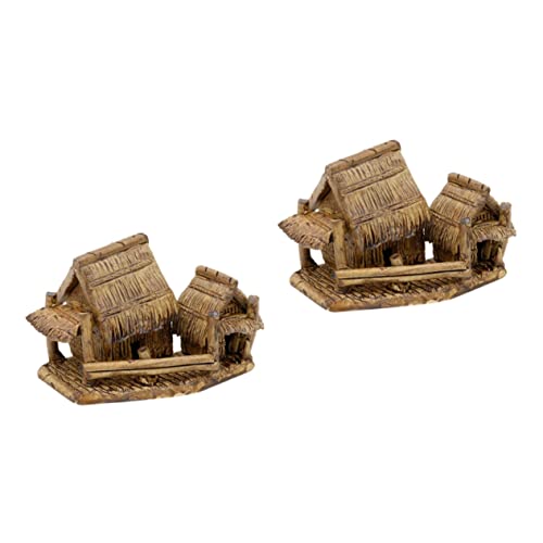 FOMIYES 2st Ornament Aquarienhaus Aquarienverzierung Zubehör Aquarium FOMIYES 2st Ornament Aquarienhaus Aquarienverzierung Zubehör Aquarium von FOMIYES