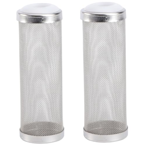 FOMIYES 2 Stücke Mesh Garnelen Externe Fisch Tank Mesh Tasche Für Garnelen Edelstahl von FOMIYES