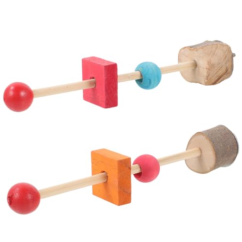 FOMIYES Vogel Sitzstange Plattform Stand Von Papagei Spielzeug Für Nymphensittiche 2 Stücke Natürliche Holz Vogel Spielzeug Stick FOMIYES Vogel Sitzstange Plattform Stand Von Papagei Spielzeug Für Nymphensittiche 2 Stücke Natürliche Holz Vogel Spielzeug Stick von FOMIYES