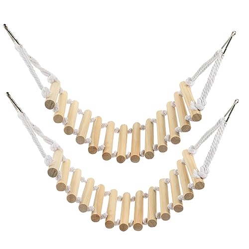 FOMIYES 2-teiliges Vogelspielzeug-Set Papageienschaukel Kauspielzeug für Vögel Verschleißfestes Holz Vogelsittichspielzeug FOMIYES 2-teiliges Vogelspielzeug-Set Papageienschaukel Kauspielzeug für Vögel Verschleißfestes Holz Vogelsittichspielzeug von FOMIYES