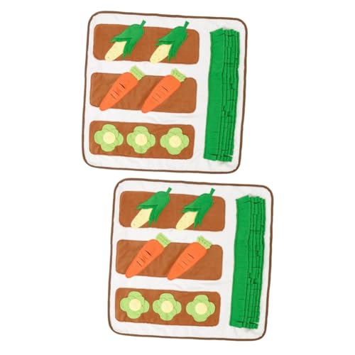 2st Pet Sniffing Pad Spielzeug Puzzle Filzstoff Nahrungssuche von FOMIYES