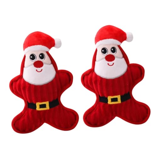 FOMIYES 2 Stücke Santa Thema Hund Kauen Spielzeug Interaktive Hunde Spielzeug Haustier Sound Spielzeug Hund Kauen Spielzeug Pet Liefert Spaß Sicher FOMIYES 2 Stücke Santa Thema Hund Kauen Spielzeug Interaktive Hunde Spielzeug Haustier Sound Spielzeug Hund Kauen Spielzeug Pet Liefert Spaß Sicher von FOMIYES