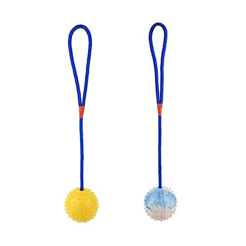 FOMIYES 2stücke Hundekauspielzeug Aus Gummi Interaktives Zahnpflege-spielzeugball Für Welpen Strapazierfähig Und Langlebig Für Teething Und Zahnreinigung FOMIYES 2stücke Hundekauspielzeug Aus Gummi Interaktives Zahnpflege-spielzeugball Für Welpen Strapazierfähig Und Langlebig Für Teething Und Zahnreinigung von FOMIYES