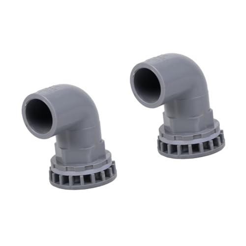FOMIYES 2 Stücke Aquarium Entwässerung Teile PVC Anschlüsse Wasser Versorgung Rohr 20mm Schwarz FOMIYES 2 Stücke Aquarium Entwässerung Teile PVC Anschlüsse Wasser Versorgung Rohr 20mm Schwarz von FOMIYES