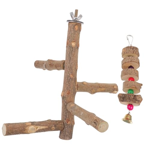 FOMIYES Vogelkäfig Sittich Kletterstock Haustier Barsch Kreative Dekorative Vogel Spielzeug Zufällige Farbe FOMIYES Vogelkäfig Sittich Kletterstock Haustier Barsch Kreative Dekorative Vogel Spielzeug Zufällige Farbe von FOMIYES