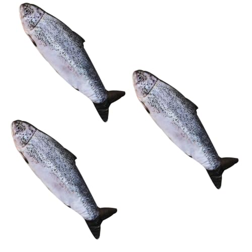 FOMIYES 3 STK Fischspielzeug Gefüllte Puppe Plüsch Spielzeug Für Haustiere Kinder Tylonal Spielzeug Für Kinder Spielset Für Kinder Kauspielzeug Kidcraft-spielset Aufladen Katzenspielzeug FOMIYES 3 STK Fischspielzeug Gefüllte Puppe Plüsch Spielzeug Für Haustiere Kinder Tylonal Spielzeug Für Kinder Spielset Für Kinder Kauspielzeug Kidcraft-spielset Aufladen Katzenspielzeug von FOMIYES