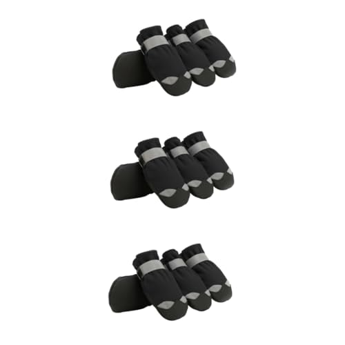 FOMIYES 3 Sets Hundeschuhe Für Draußen Reflektierende Streifen Stiefel Für Welpen Bequem – FOMIYES 3 Sets Hundeschuhe Für Draußen Reflektierende Streifen Stiefel Für Welpen Bequem – von FOMIYES