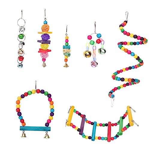 FOMIYES 3 Sets Papagei-unterhaltungsspielzeug Requisite Vogelschaukel Hängespielzeug Holzvogel Kauspielzeug Haustierspielzeug Vogel Papagei Spielzeug Vogelspielzeug Vogelspielzeug FOMIYES 3 Sets Papagei-unterhaltungsspielzeug Requisite Vogelschaukel Hängespielzeug Holzvogel Kauspielzeug Haustierspielzeug Vogel Papagei Spielzeug Vogelspielzeug Vogelspielzeug von FOMIYES