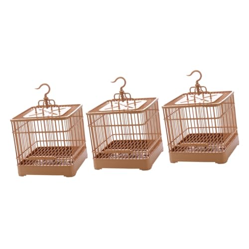 FOMIYES 3 Sets Vogelkäfig Für Vögel Papageienkäfig Mit Stange Nymphensittich Wellensittichkäfig Kunststoff Vogelkäfige Vogel Wellensittichkäfig Vogelbedarf FOMIYES 3 Sets Vogelkäfig Für Vögel Papageienkäfig Mit Stange Nymphensittich Wellensittichkäfig Kunststoff Vogelkäfige Vogel Wellensittichkäfig Vogelbedarf von FOMIYES