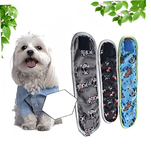 FOMIYES Hundeunterwäsche 3 Stück Wiederverwendbare Haustier-Unterhose 10 * 33 cm Atmungsaktiv Waschbar Damen-serviettenstil FOMIYES Hundeunterwäsche 3 Stück Wiederverwendbare Haustier-Unterhose 10 * 33 cm Atmungsaktiv Waschbar Damen-serviettenstil von FOMIYES