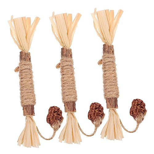 FOMIYES 3st Maomutianisches Polygonum-Spielzeug Katze Beißspielzeug Silberstock Haustier-Teaser Silberrebensticks Kauen Pfefferminzstangen Süßigkeiten Minzen Kätzchen Polygonum Holz FOMIYES 3st Maomutianisches Polygonum-Spielzeug Katze Beißspielzeug Silberstock Haustier-Teaser Silberrebensticks Kauen Pfefferminzstangen Süßigkeiten Minzen Kätzchen Polygonum Holz von FOMIYES