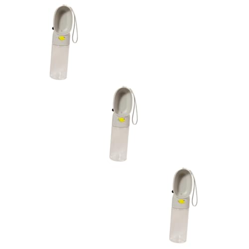 FOMIYES 3 Stücke Pet Outdoor Trinken Flasche Hund Dispenser Flasche Leck Tragbare Pet Flasche Mit Feeder FOMIYES 3 Stücke Pet Outdoor Trinken Flasche Hund Dispenser Flasche Leck Tragbare Pet Flasche Mit Feeder von FOMIYES