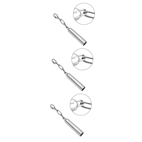 FOMIYES 3 Stücke Edelstahl Vogel Spielzeug für Papageien Eichhörnchen Spielzeug Sound Glocke für Haustier Käfig FOMIYES 3 Stücke Edelstahl Vogel Spielzeug für Papageien Eichhörnchen Spielzeug Sound Glocke für Haustier Käfig von FOMIYES