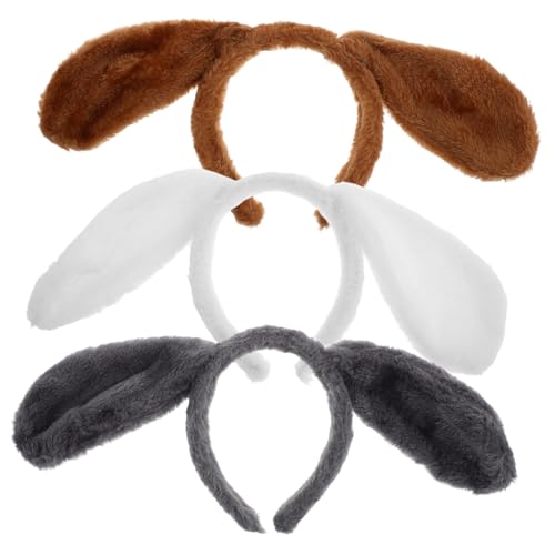 FOMIYES 3 Stück tierisches Stirnband Welpenohren Kopfschmuck für Welpen Haustier-Kopfbedeckung braune Hundeohren Tiere Stirnband Haustier Stirnband Kopfbedeckungen mit Tierohren Stoff FOMIYES 3 Stück tierisches Stirnband Welpenohren Kopfschmuck für Welpen Haustier-Kopfbedeckung braune Hundeohren Tiere Stirnband Haustier Stirnband Kopfbedeckungen mit Tierohren Stoff von FOMIYES