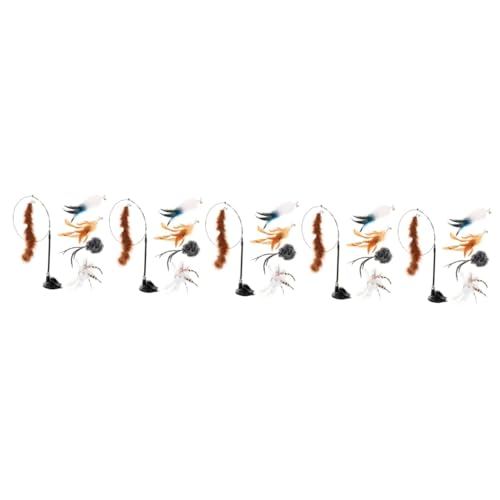 FOMIYES 5sets Plüsch Necken Sticks Für Katzen Interaktive Lustige Necken Spielzeug Katze Spielzeug Quaste 6 Stücke * 5 FOMIYES 5sets Plüsch Necken Sticks Für Katzen Interaktive Lustige Necken Spielzeug Katze Spielzeug Quaste 6 Stücke * 5 von FOMIYES