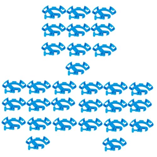 FOMIYES 3 Sätze Kunststoffklammer Aquarium Wasserklammer Fester Clip Aquarium Rohrklammer Schlauchhalter Platzsparendes Design 10 Stück * 3 von FOMIYES