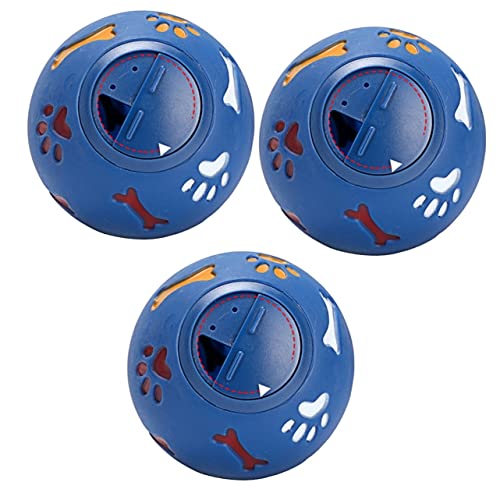 FOMIYES 3st Undichtes Lebensmittelspielzeug Leckerli-Ball Für Hunde Ballspielzeug Für Hunde Spielzeug Zur Abgabe Von Leckereien Für Hunde Hundefutter Ball Trainingsmaterial Großer Hund FOMIYES 3st Undichtes Lebensmittelspielzeug Leckerli-Ball Für Hunde Ballspielzeug Für Hunde Spielzeug Zur Abgabe Von Leckereien Für Hunde Hundefutter Ball Trainingsmaterial Großer Hund von FOMIYES
