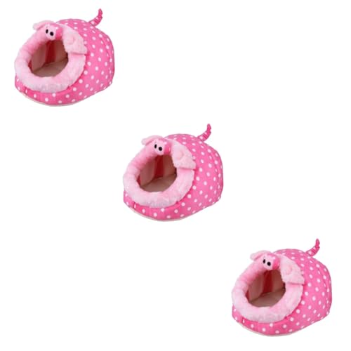 FOMIYES 3 Stücke Meerschweinchen Bett Bett Pet Design Bett Für Hamster Eichhörnchen Ratten FOMIYES 3 Stücke Meerschweinchen Bett Bett Pet Design Bett Für Hamster Eichhörnchen Ratten von FOMIYES