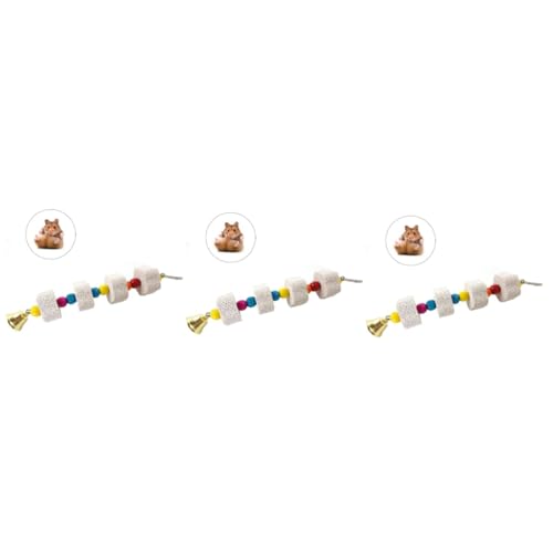 FOMIYES 3 Stücke Mineral Substanz Schleifen Stein Vogel Molaren Käfig Spielzeug Haustier Kauen Spielzeug Für Papagei Und Tiere FOMIYES 3 Stücke Mineral Substanz Schleifen Stein Vogel Molaren Käfig Spielzeug Haustier Kauen Spielzeug Für Papagei Und Tiere von FOMIYES
