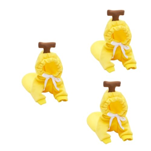 FOMIYES 3 Stücke Hund Pullover Cartoon Muster Hund Wärme Kostüm Stilvolle Welpen Outfit Einfach Dressing FOMIYES 3 Stücke Hund Pullover Cartoon Muster Hund Wärme Kostüm Stilvolle Welpen Outfit Einfach Dressing von FOMIYES