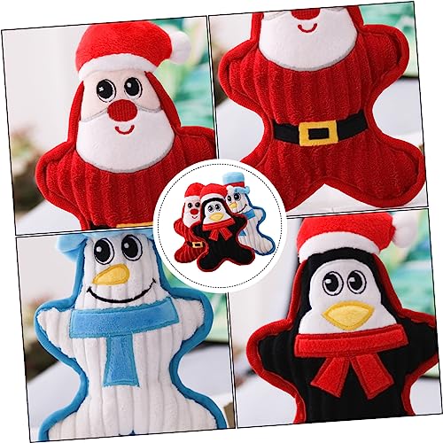 FOMIYES Weiches Haustier-plüschspielzeug für Weihnachten Hundespielzeug Zahnen Interaktives Quietschendes Kauspielzeug FOMIYES Weiches Haustier-plüschspielzeug für Weihnachten Hundespielzeug Zahnen Interaktives Quietschendes Kauspielzeug von FOMIYES