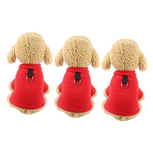 FOMIYES 3St kleine Hunde-Outfits Welpenmantel Katze Schlafanzug für änner Kinderpyjamas Pkush-Mantel für Haustiere Hundebekleidung für den Winter Schnalle Hundekleidung Weihnachtskostüme FOMIYES 3St kleine Hunde-Outfits Welpenmantel Katze Schlafanzug für änner Kinderpyjamas Pkush-Mantel für Haustiere Hundebekleidung für den Winter Schnalle Hundekleidung Weihnachtskostüme von FOMIYES