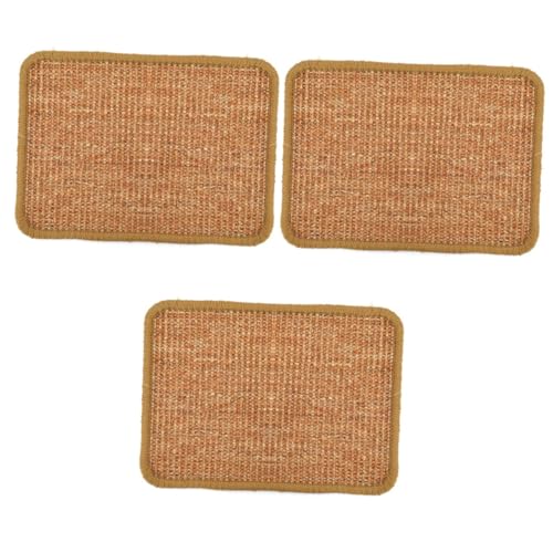 FOMIYES 3 Stücke 30x50cm Zufällig Katze Sisal Schleifen Matte Haustier Katze Liefert Scratch Matte Pad FOMIYES 3 Stücke 30x50cm Zufällig Katze Sisal Schleifen Matte Haustier Katze Liefert Scratch Matte Pad von FOMIYES