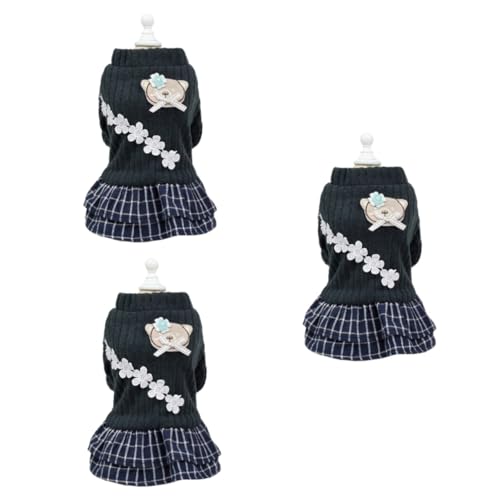 FOMIYES 3-teiliges Stilvolles Haustier-Outfit Größe S Dunkelgrau Baumwolle Hunde-Outfit Warme Kleidung Party-Outfit Bequem Für Outdoor-aktivitäten FOMIYES 3-teiliges Stilvolles Haustier-Outfit Größe S Dunkelgrau Baumwolle Hunde-Outfit Warme Kleidung Party-Outfit Bequem Für Outdoor-aktivitäten von FOMIYES