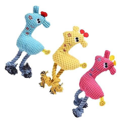 FOMIYES 3St Plüschtier Kauspielzeug für kleine Hunde Spielzeuge Flauschige Kuscheltiere kauen tuff Spielzeug Haustier Plüsch-Sound-Spielzeug kauendes Spielzeug singen der Hund Hundebiss FOMIYES 3St Plüschtier Kauspielzeug für kleine Hunde Spielzeuge Flauschige Kuscheltiere kauen tuff Spielzeug Haustier Plüsch-Sound-Spielzeug kauendes Spielzeug singen der Hund Hundebiss von FOMIYES