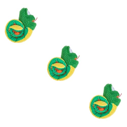 FOMIYES 3 Stücke Quietschende Hundespielzeug Haustierspielzeug Hund Snuffle Kauspielzeug - Dauerhaft FOMIYES 3 Stücke Quietschende Hundespielzeug Haustierspielzeug Hund Snuffle Kauspielzeug - Dauerhaft von FOMIYES