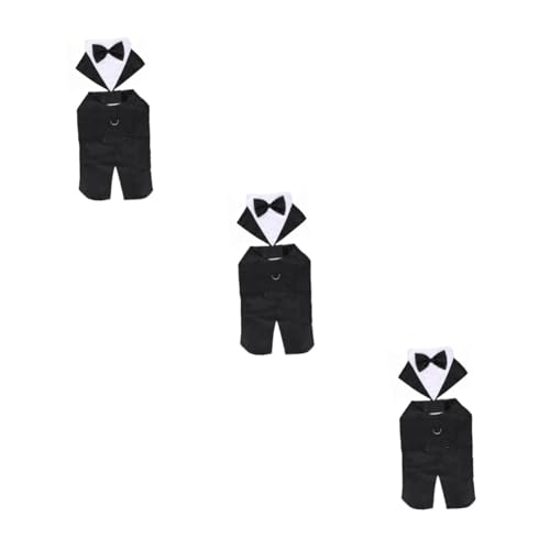FOMIYES 3-teiliger Smokinganzug Aus Baumwolle Für Haustiere Hochzeitsfliege Cosplay-Outfit Formelle Haustierkleidung Stilvolle Hundekleidung Für Partys FOMIYES 3-teiliger Smokinganzug Aus Baumwolle Für Haustiere Hochzeitsfliege Cosplay-Outfit Formelle Haustierkleidung Stilvolle Hundekleidung Für Partys von FOMIYES