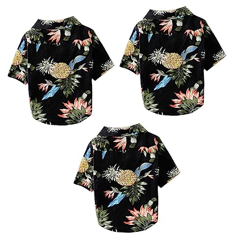FOMIYES 3St Sommerhemden Hund Hawaiihemd Hunde-t-Shirt Sommerweste Halloweenkostü kreatives Hundekostü Haustierbluse Kleiner Hund Hundekleidung Siamesische Hunde der Hund Sommerkleid FOMIYES 3St Sommerhemden Hund Hawaiihemd Hunde-t-Shirt Sommerweste Halloweenkostü kreatives Hundekostü Haustierbluse Kleiner Hund Hundekleidung Siamesische Hunde der Hund Sommerkleid von FOMIYES