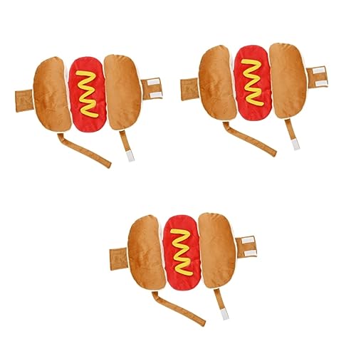 FOMIYES 3St Tier kostü tierkostü Katzenkleidung Hot-Dog-Tier-Cosplay Hunde-Overall Outfits Weihnachtskostü Essen Hundemantel Hundekleidung der Hund Pyjama Hotdog Lebensmittel einstellen FOMIYES 3St Tier kostü tierkostü Katzenkleidung Hot-Dog-Tier-Cosplay Hunde-Overall Outfits Weihnachtskostü Essen Hundemantel Hundekleidung der Hund Pyjama Hotdog Lebensmittel einstellen von FOMIYES