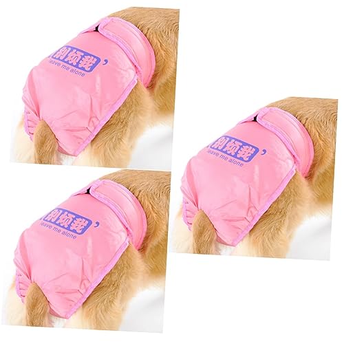 FOMIYES 3St Haustier Hosenwindel Periodenwindeln für Hunde Windel für Rüden Hundewindeln Unterhosen Hygieneunterwäsche für Hunde Welpenwindel der Hund Physiologische Hosen Kleidung FOMIYES 3St Haustier Hosenwindel Periodenwindeln für Hunde Windel für Rüden Hundewindeln Unterhosen Hygieneunterwäsche für Hunde Welpenwindel der Hund Physiologische Hosen Kleidung von FOMIYES
