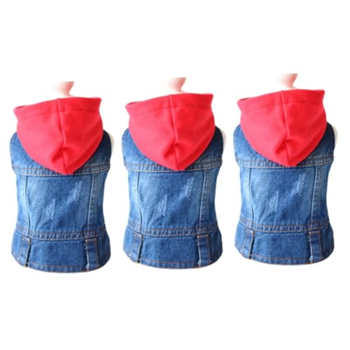 FOMIYES 3st Piratenkostü Für Hunde Haustierzubehör Großes Hundeshirt Kleine Hunde-Outfits Jeansweste Mit Katze Hundebekleidung Für Große Hunde Hundeparty Welpe Herbstkleidung Mit Hut FOMIYES 3st Piratenkostü Für Hunde Haustierzubehör Großes Hundeshirt Kleine Hunde-Outfits Jeansweste Mit Katze Hundebekleidung Für Große Hunde Hundeparty Welpe Herbstkleidung Mit Hut von FOMIYES