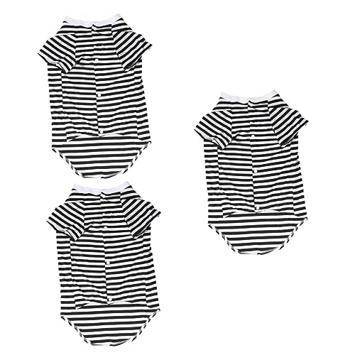 FOMIYES 3St Sommerkleidung für Haustiere große Hundeweste großes Hundeshirt Aquarienreinigungshandschuhe Hundezubehör Hundet-Shirt Hundeweste aus Baumwolle Streifen Hundekleidung Unterhemd FOMIYES 3St Sommerkleidung für Haustiere große Hundeweste großes Hundeshirt Aquarienreinigungshandschuhe Hundezubehör Hundet-Shirt Hundeweste aus Baumwolle Streifen Hundekleidung Unterhemd von FOMIYES