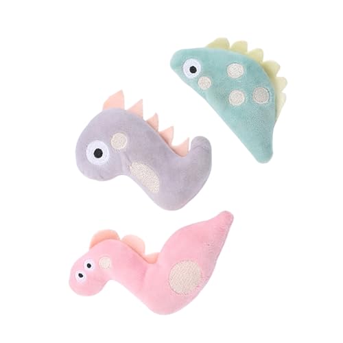 FOMIYES 3stücke Katzenplüschspielzeug Interaktives Katzenspielzeug Mit Katzenminze Kreative Spielzeuge Für Katzen Und Kätzchen Snake Dinosaur Fish FOMIYES 3stücke Katzenplüschspielzeug Interaktives Katzenspielzeug Mit Katzenminze Kreative Spielzeuge Für Katzen Und Kätzchen Snake Dinosaur Fish von FOMIYES