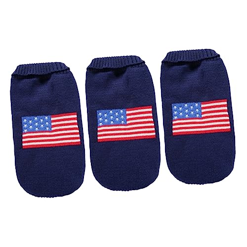FOMIYES 3 Stücke Hund Sweatshirt Warme Haustier Kleidung Amerikanischen Flagge Stilvolle Für Altersgruppen Hunde FOMIYES 3 Stücke Hund Sweatshirt Warme Haustier Kleidung Amerikanischen Flagge Stilvolle Für Altersgruppen Hunde von FOMIYES