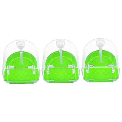 FOMIYES 3-teiliges Vogelbad Für Käfige Papageienbad Abgedeckt Für Vögel Kanarienvögel Multifunktionaler Kunststoff-badekäfig Mit Wasserzufuhr FOMIYES 3-teiliges Vogelbad Für Käfige Papageienbad Abgedeckt Für Vögel Kanarienvögel Multifunktionaler Kunststoff-badekäfig Mit Wasserzufuhr von FOMIYES