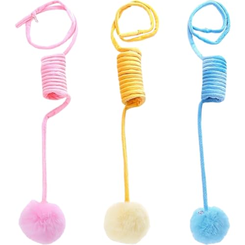 FOMIYES Katzen-Teasing-bälle 3er-Pack Plüsch-spielzeugbälle Becher für Das Spielen Im und Die Katzengesundheit FOMIYES Katzen-Teasing-bälle 3er-Pack Plüsch-spielzeugbälle Becher für Das Spielen Im und Die Katzengesundheit von FOMIYES
