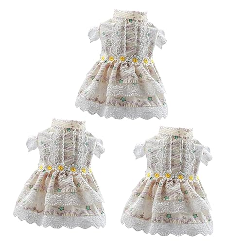 FOMIYES 3-teiliges Entzückendes Hundekleid Mit Blumenmuster Für Welpen Modische Outfits Für Und Mittelgroße Hunde Zum Fotografieren FOMIYES 3-teiliges Entzückendes Hundekleid Mit Blumenmuster Für Welpen Modische Outfits Für Und Mittelgroße Hunde Zum Fotografieren von FOMIYES